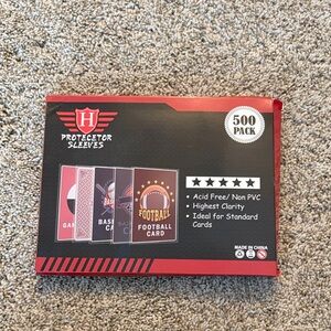 H Protector Sleeves 500 Pack